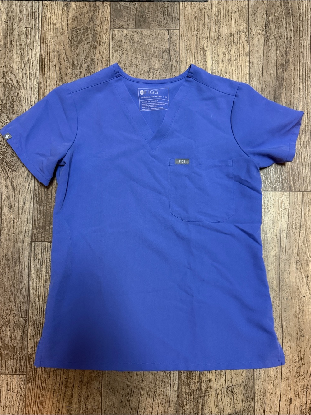 FIGS Catrina Top in Blueberry
